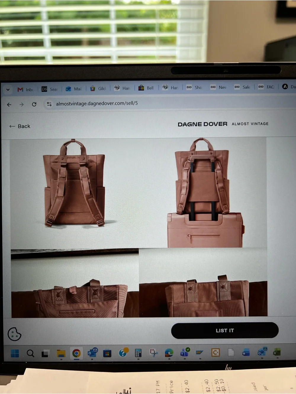 Dagne Dover Convertible Backpack Tote